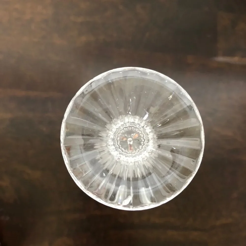 Vintage Aurea Crystal Glass Elegant Bud Vase